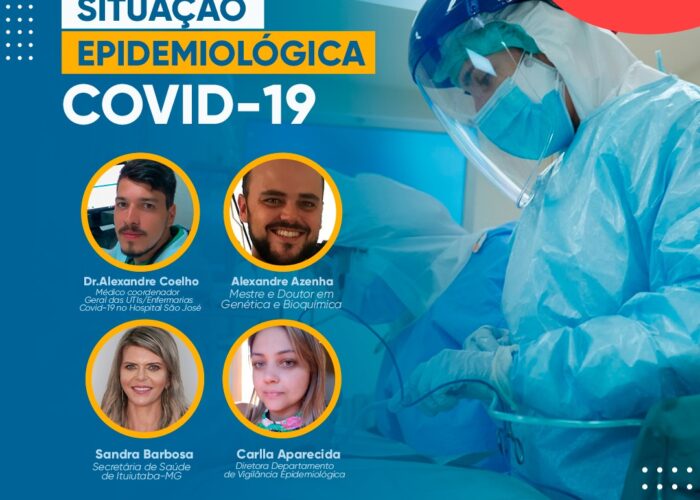 Coletiva de imprensa abordará cenário epidemiológico da Covid-19 em Ituiutaba