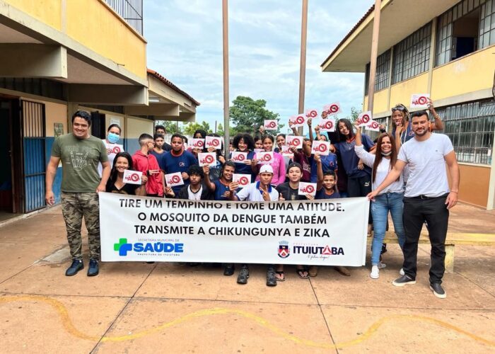 Educação em Saúde contra o Aedes Aegypti: Durante a semana, equipes reforçam visitas em Creches, Escolas, PSFs e empresas de Ituiutaba