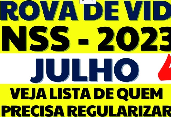 Prova de Vida volta a ser exigida a partir de 1º de julho