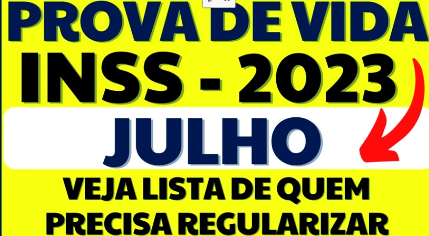 Prova De Vida Volta A Ser Exigida A Partir De 1º De Julho Vigilante Do Povo 