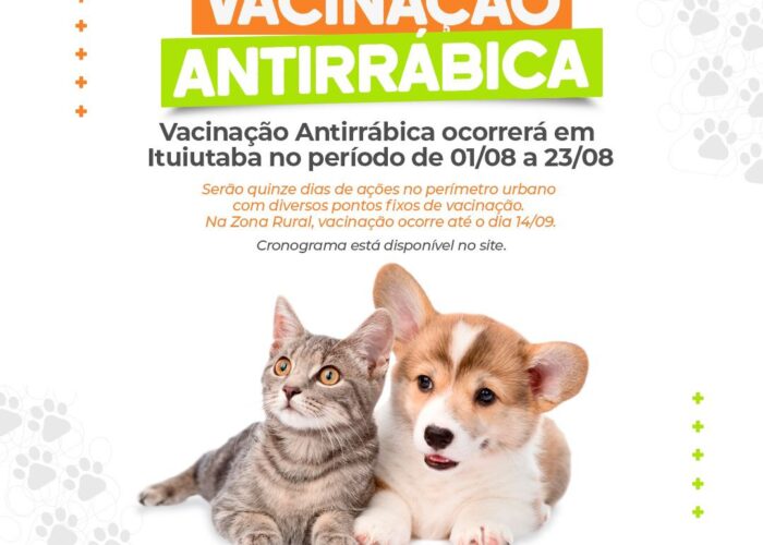Centro de Controle de Zoonosesprepara para a campanha de  Vacinação Antirrábica de Pequenos Animais