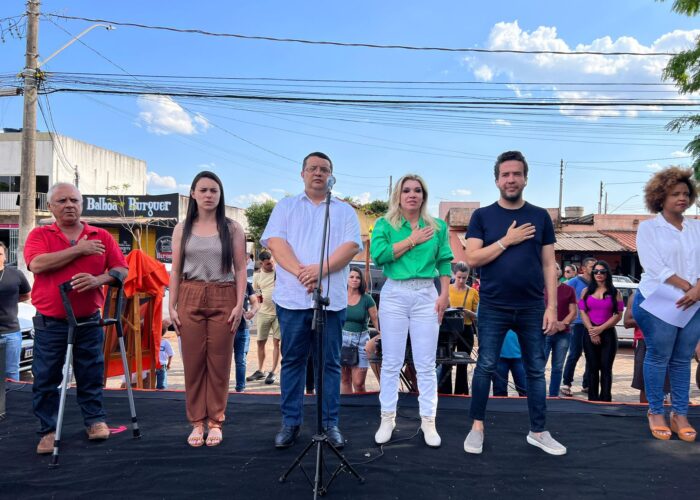 Prefeitura de Ituiutaba inaugura a Praça Hilarião Rodrigues Chaves no Bairro Ipiranga durante o aniversário da cidade