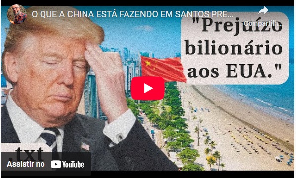 Veja no vídeo abaixo como a China está investindo para comprar toda soja brasileira