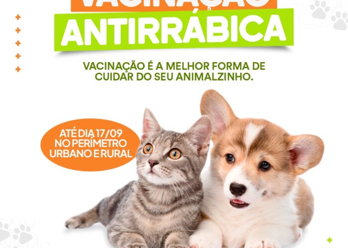 Prefeitura de Ituiutaba inicia Campanha de Vacinação Antirrábica com atendimento em domicílio e pontos fixos