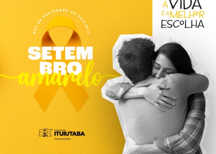 Prefeitura de Ituiutaba prepara programação especial do Setembro Amarelo