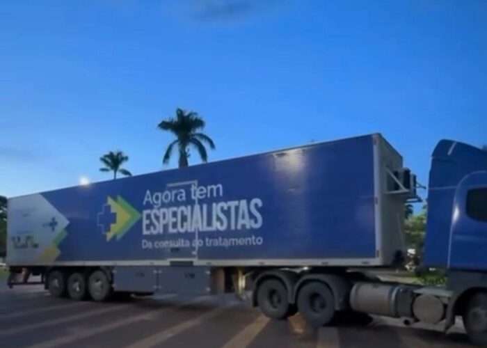 Ituiutaba recebe carreta de oftalmologia do programa federal Agora Tem Especialistas