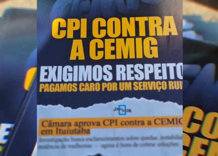 Começa hoje a CPI da Cemig na Câmara Municipal de Ituiutaba, compareça e  apresente sua reclamação ou denúncia; Já passsou da hora da Cemig dar respostas